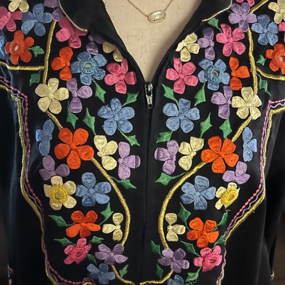 Ramona Rull” Kaftan Lounge Dress~Size Medium - Picture 10 of 15